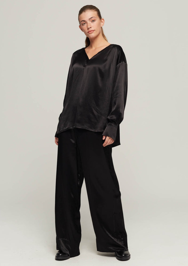 MILLA-TROUSERS-SANDRA BLACK TROUSERS-JUST BRAZIL