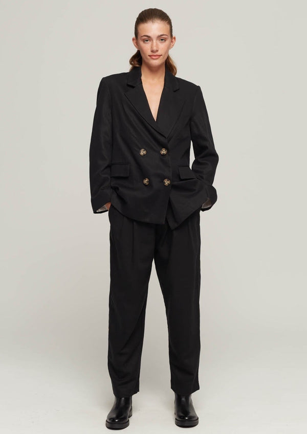 MILLA-BLAZER-SADIE BLACK BLAZER-JUST BRAZIL