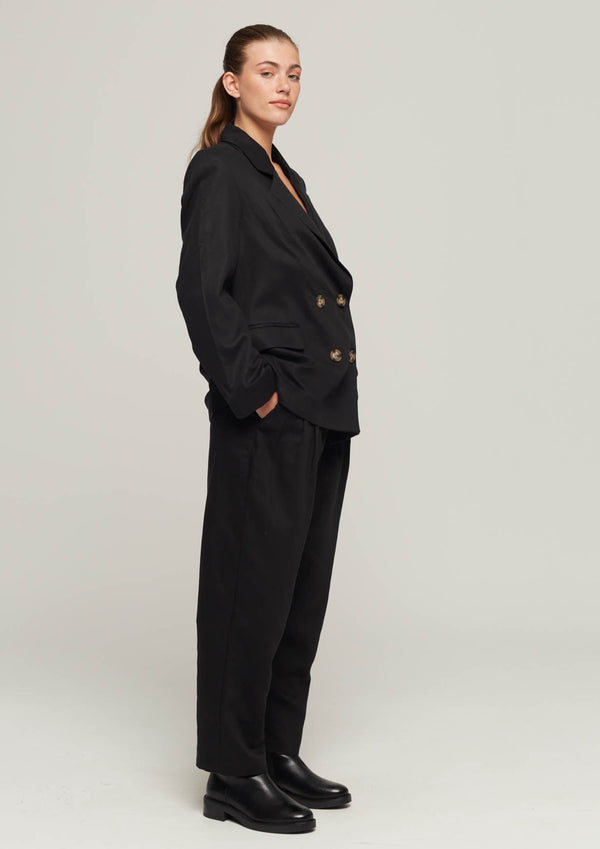 MILLA-BLAZER-SADIE BLACK BLAZER-JUST BRAZIL