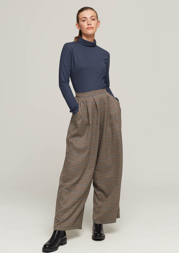 JUSTBRAZIL-TROUSERS-PEDRAS MERLOT KARO TROUSERS-JUST BRAZIL