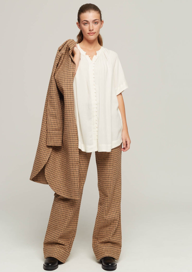 Positano Karo Brown Shirtdress