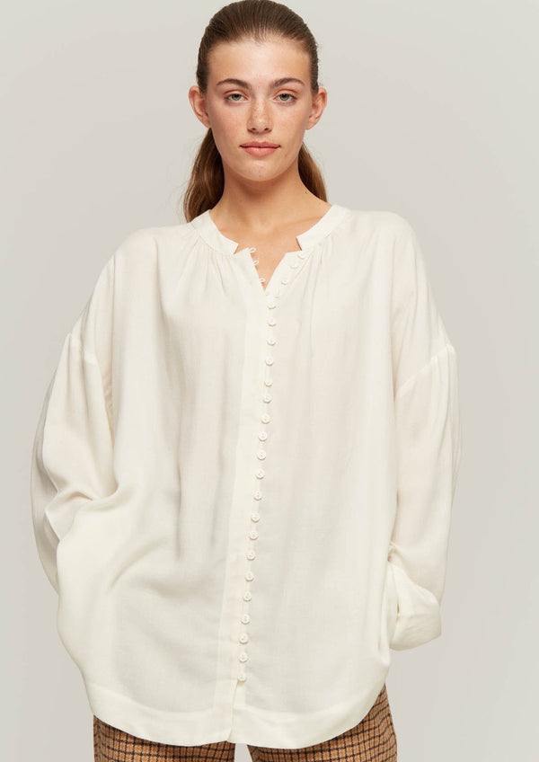 MILLA-BLOUSE-KYLIA WHITE BLOUSE-JUST BRAZIL