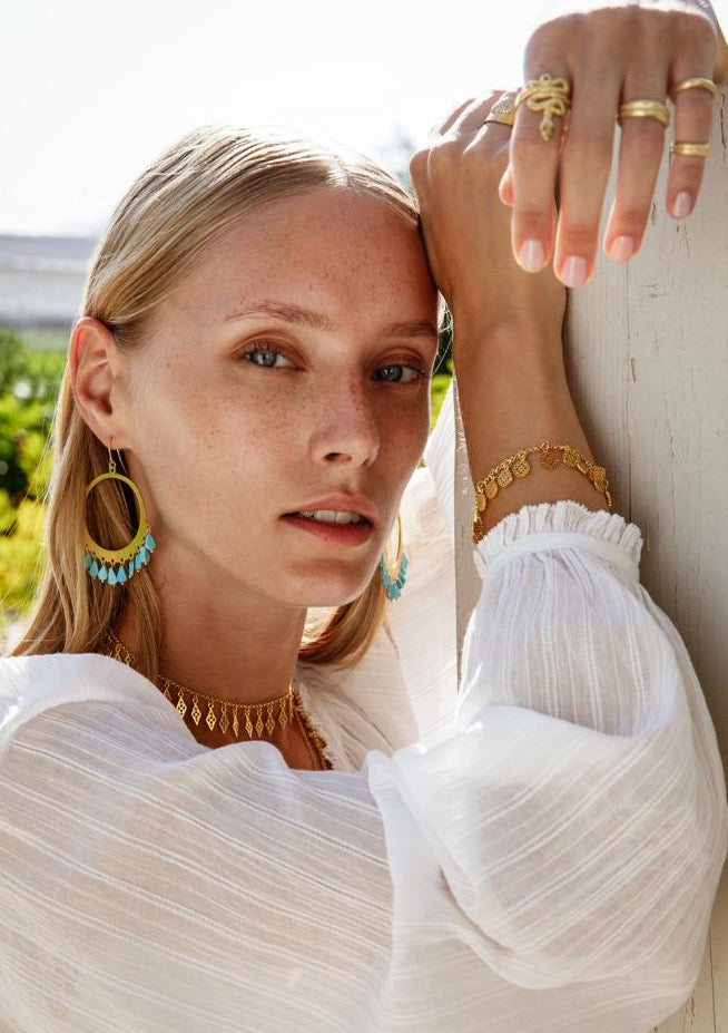 ANTONIA KARRA-NECKLACE-FARRAH NECKLACE-JUST BRAZIL