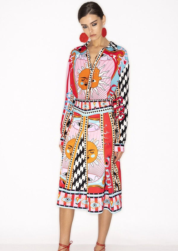 Peace+Chaos-Cosmic Love Skirt-Justbrazil