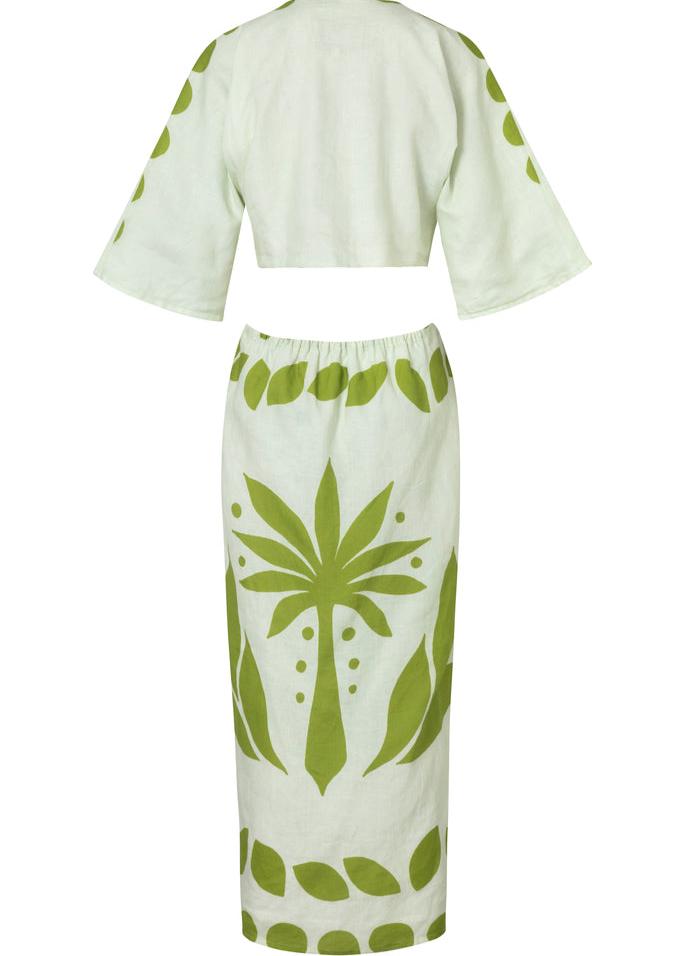 Cala de la Cruz-Tado Amalficream Dress-Justbrazil