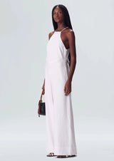 Osklen-Macacão Linen White-JustBrazil