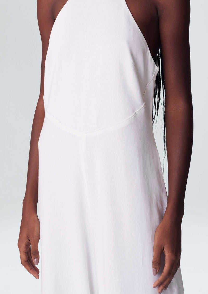 Osklen-Macacão Linen White-JustBrazil
