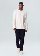 OSKLEN-PANTS-OSKLEN MEN COMFORT PAPER TAILORED BLACK PANTS-JUST BRAZIL