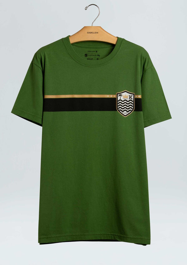 Okslen-T-Shirt Vintage Brasao Futebol Green-JustBrazil