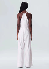 Osklen-Macacão Linen White-JustBrazil