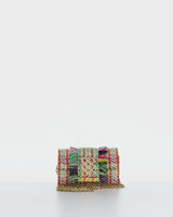 The Amalfi Clutch Multi/OrangeGreen