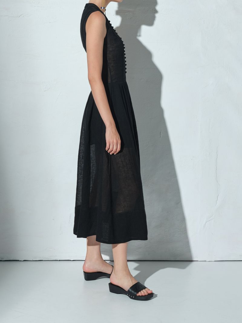 Vachetta Clog Wave Black