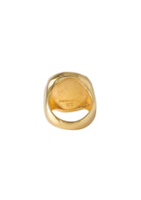Hermina-Hermis Head Onyx Ring-Justbrazil