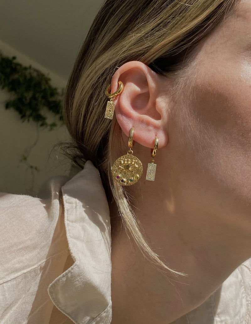 KRESSIDA SLIP ON EARRINGS - JUSTBRAZIL