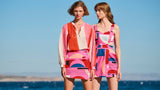 Annie P-Serafina Liquid Orange Pink Shirt-jUSTBRAZIL