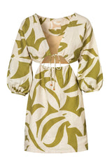Cala de la cruz-Ilana Gammipistacchio Dress-Justbrazil