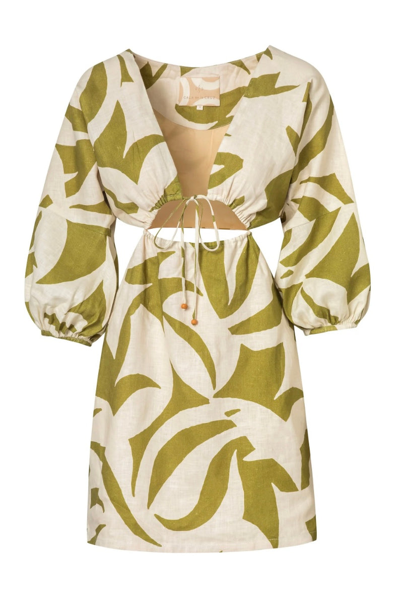 Cala de la cruz-Ilana Gammipistacchio Dress-Justbrazil