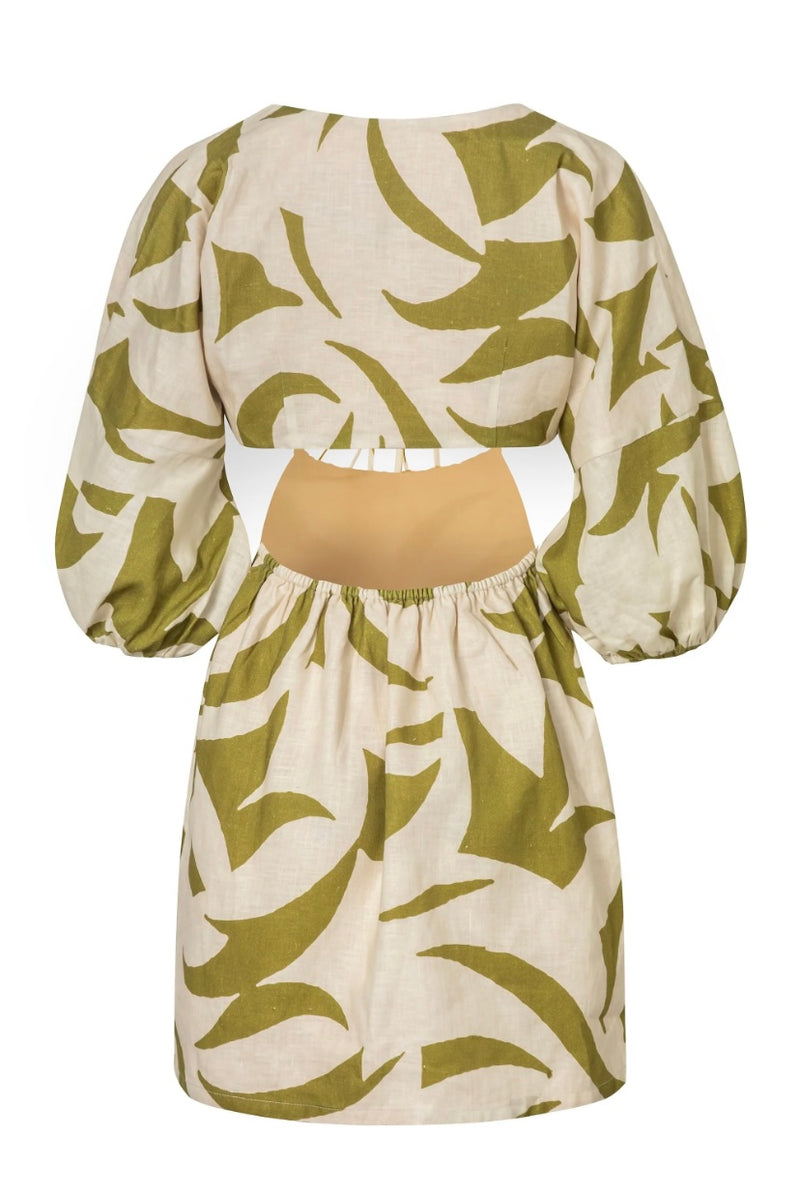 Cala de la cruz-Ilana Gammipistacchio Dress-Justbrazil