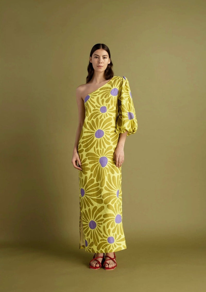 Cala de la cruz-Tatiana Assoilinlime Dress-Justbrazil