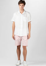 OSKLEN SS22-BERMUDA MASCULINA CARGO COTTON LINEN-JUSTBRAZIL