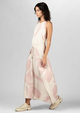 OSKLEN SS22-GESTURES ROSE LONGUI DRESS-JUSTBRAZIL