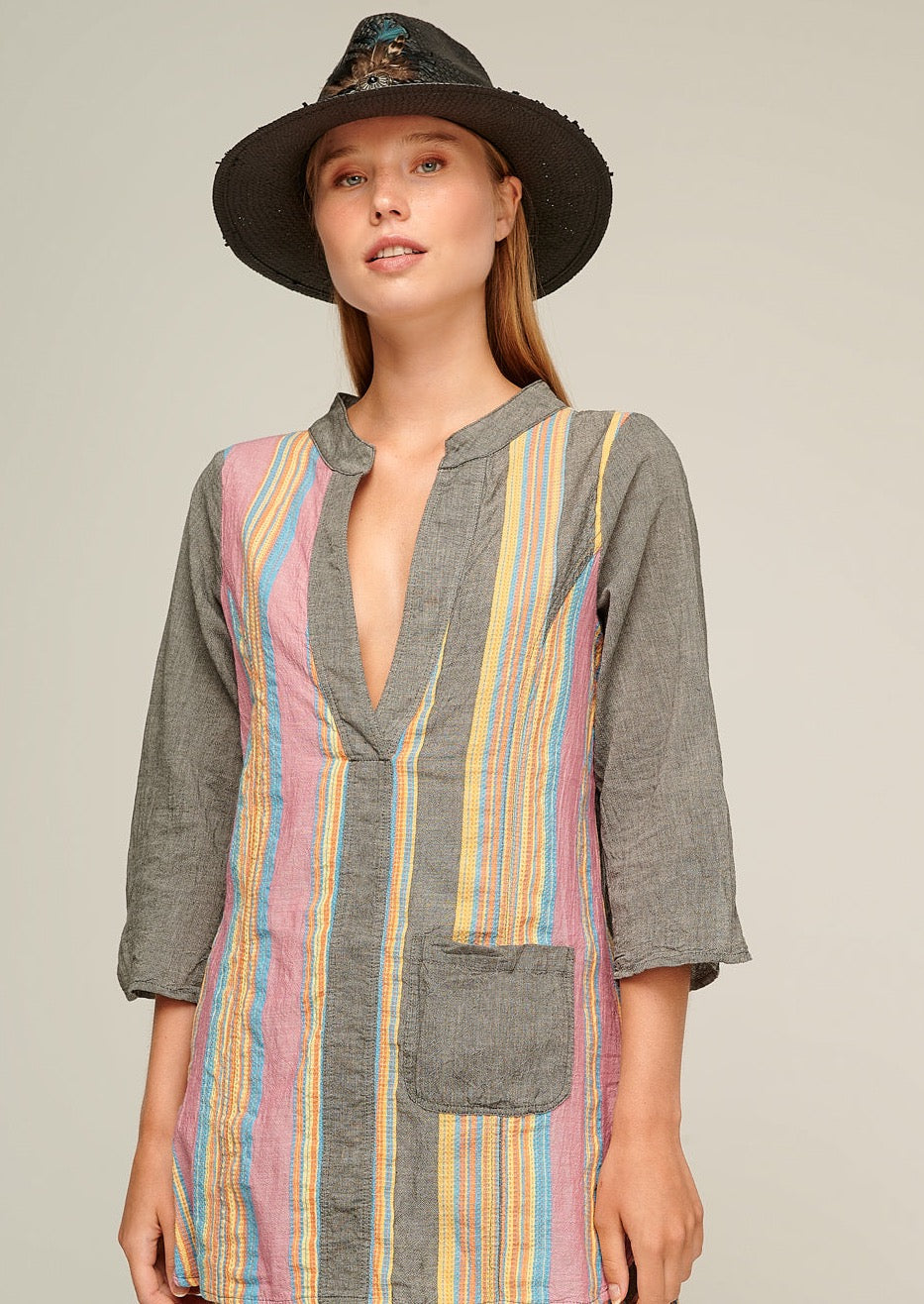 PEARL SS22-AXELLE STRIPED BLOUSE-JUSTBRAZIL