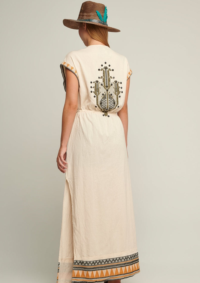 Antione Khaki Rapsody Kimono