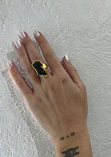 Hermina-Theá Statue Onyx Ring-Justbrazil