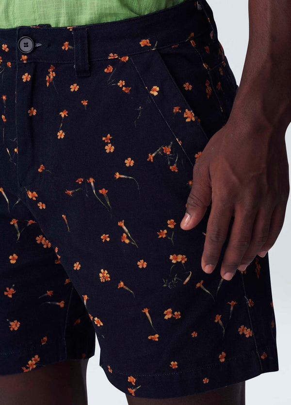 Osklen-Mini Marigold Flow Tailored Shorts-Justbrazil