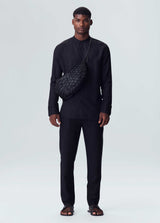 Osklen-Camisa Black Bata Underlayer-Justbrazil
