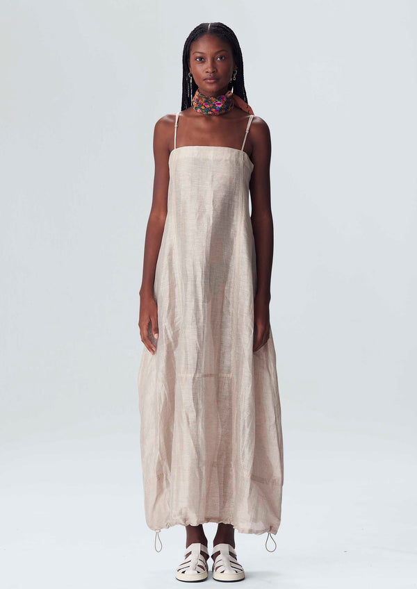 Osklen-Adjustable Linen Dress-Justbrazil
