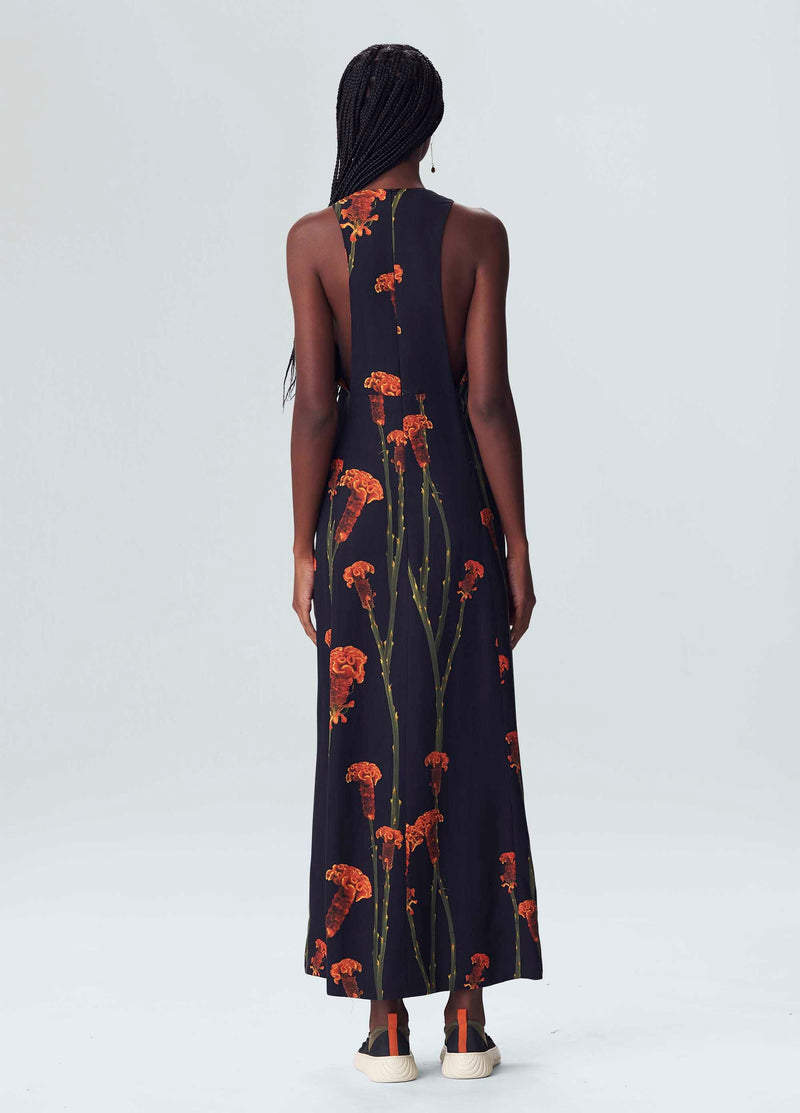 Osklen-Wave Long Dress-Justbrazil