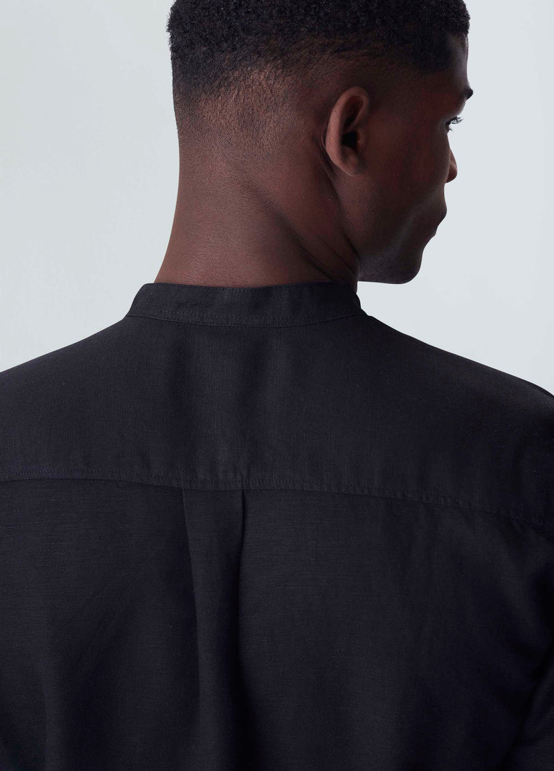 Osklen-Camisa Black Bata Underlayer-Justbrazil