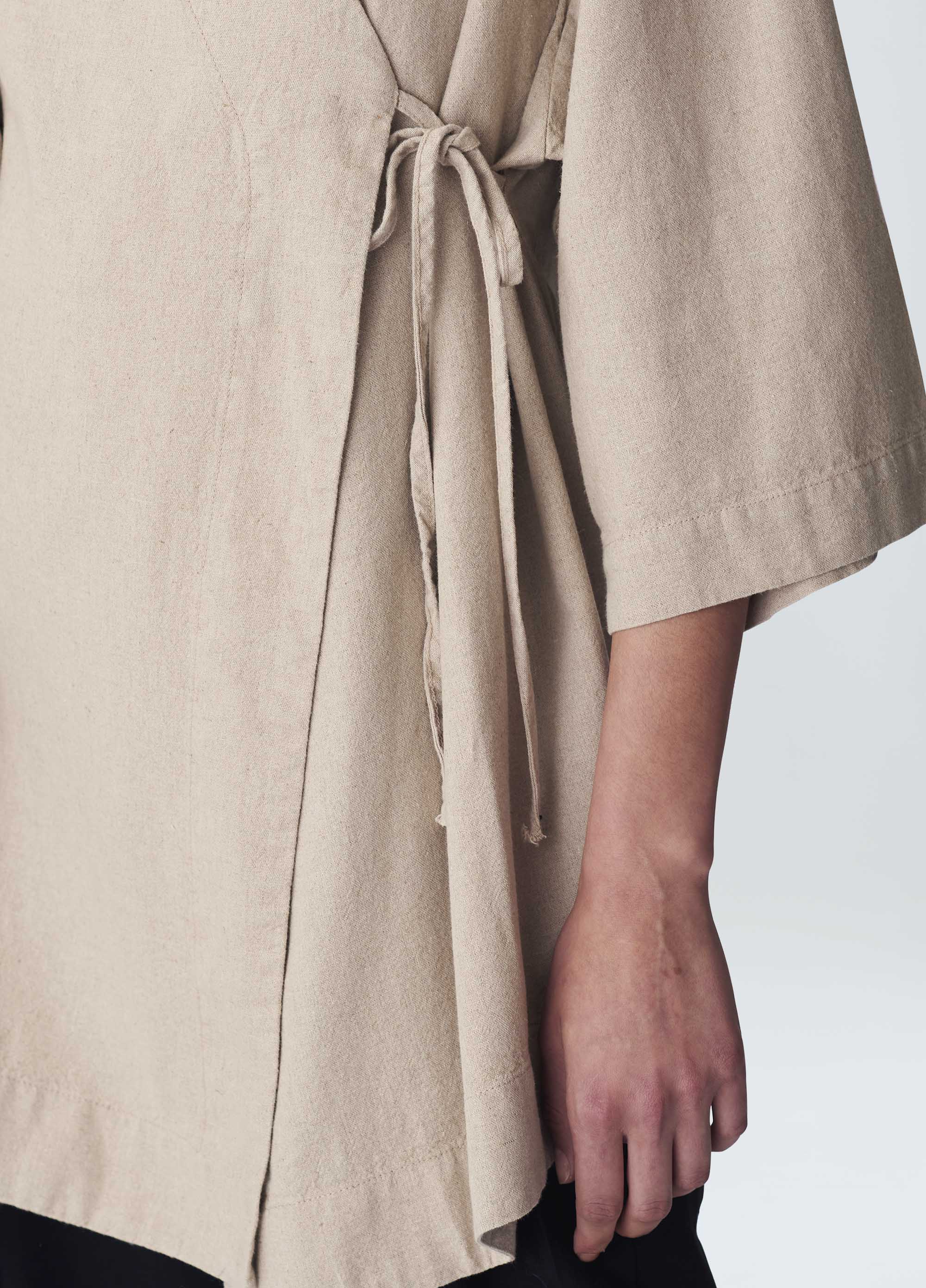 Osklen-Natural Linen Kimono-Justbrazil