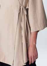 Osklen-Natural Linen Kimono-Justbrazil
