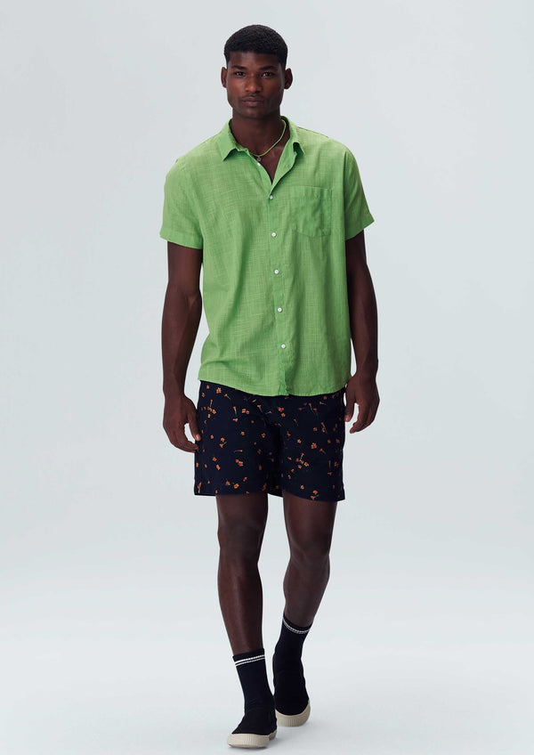 Osklen-Mini Marigold Flow Tailored Shorts-Justbrazil
