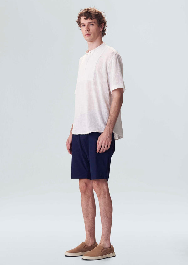 Osklen-Bermuda Alfaiataria Basic Linen-Justbrazil