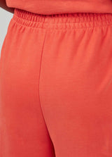 OSKLEN-SWEATPANTS-WOMEN PRIMARY CORAL SWEATPANTS-JUST BRAZIL