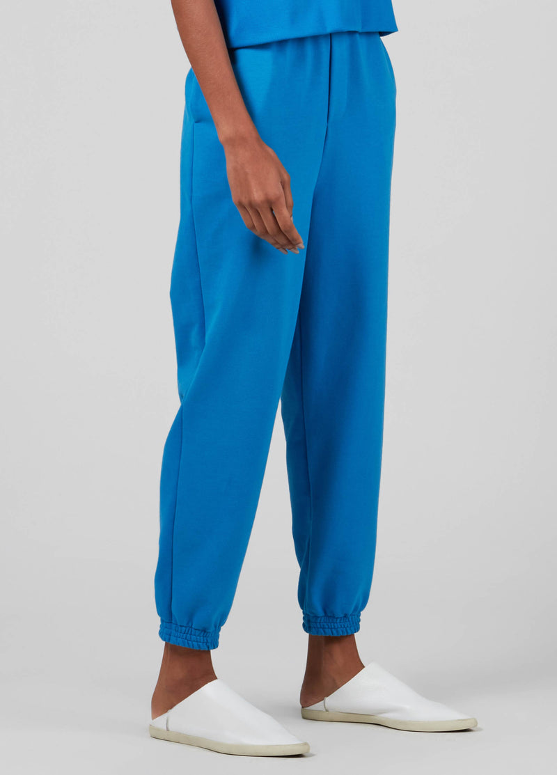OSKLEN-SWEATPANTS-WOMEN PRIMARY BLUE SWEATPANTS-JUST BRAZIL