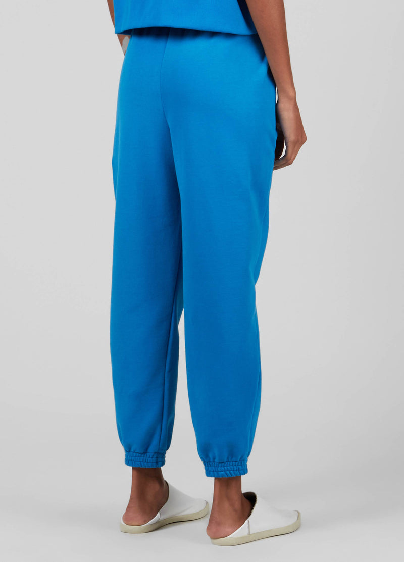 OSKLEN-SWEATPANTS-WOMEN PRIMARY BLUE SWEATPANTS-JUST BRAZIL