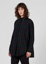 OSKLEN-SHIRT-RED YARN BLACK SHIRT-JUST BRAZIL