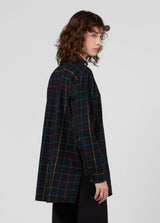 OSKLEN-SHIRT-RED YARN BLACK SHIRT-JUST BRAZIL