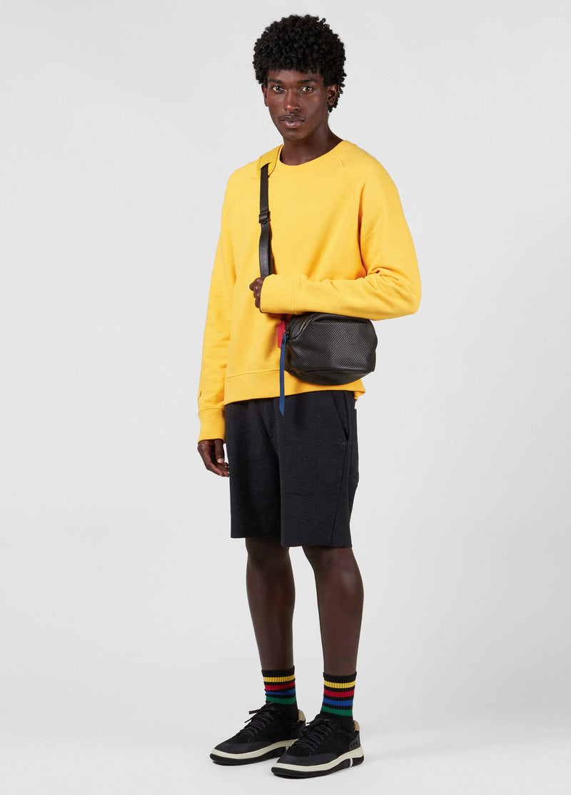 OSKLEN-SWEATSHIRT-RAGLAN YELLOW SWEATSHIRT-JUST BRAZIL