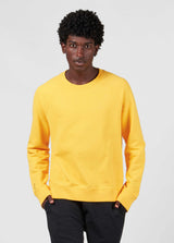 OSKLEN-SWEATSHIRT-RAGLAN YELLOW SWEATSHIRT-JUST BRAZIL