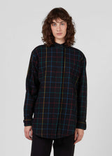 OSKLEN-SHIRT-RED YARN BLACK SHIRT-JUST BRAZIL
