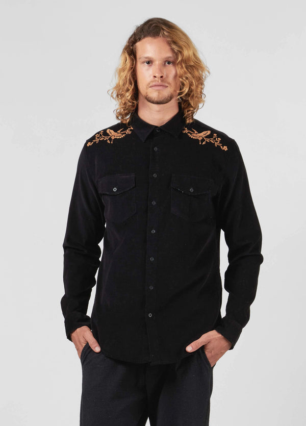 OSKLEN-SHIRT-VELVET STITCH MI SHIRT-JUST BRAZIL