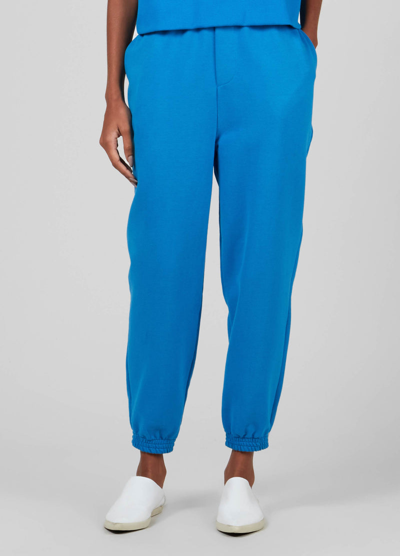OSKLEN-SWEATPANTS-WOMEN PRIMARY BLUE SWEATPANTS-JUST BRAZIL